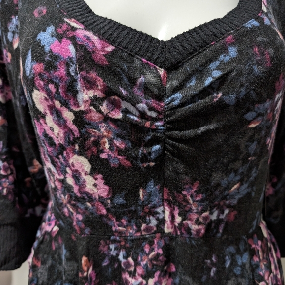 Torrid Mini Supersoft Push V-Neck Skater Dress NWT‎ size 1 - Picture 4 of 9